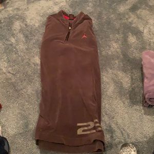 Jordan brand black teri shirt